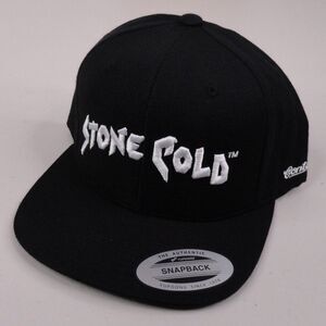 Stone Cold Steve Austin 3:16 Hat Cap Snapback Black Shattered Glass WWE WWF New